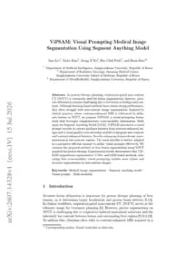 ViPSAM: Visual Prompting Medical Image Segmentation Using Segment Anything Model